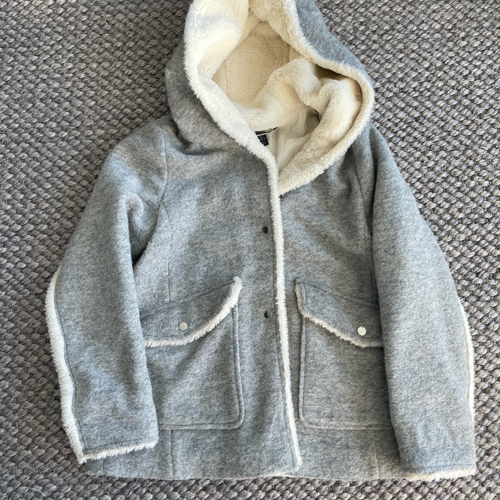 Grey Zara Coat
